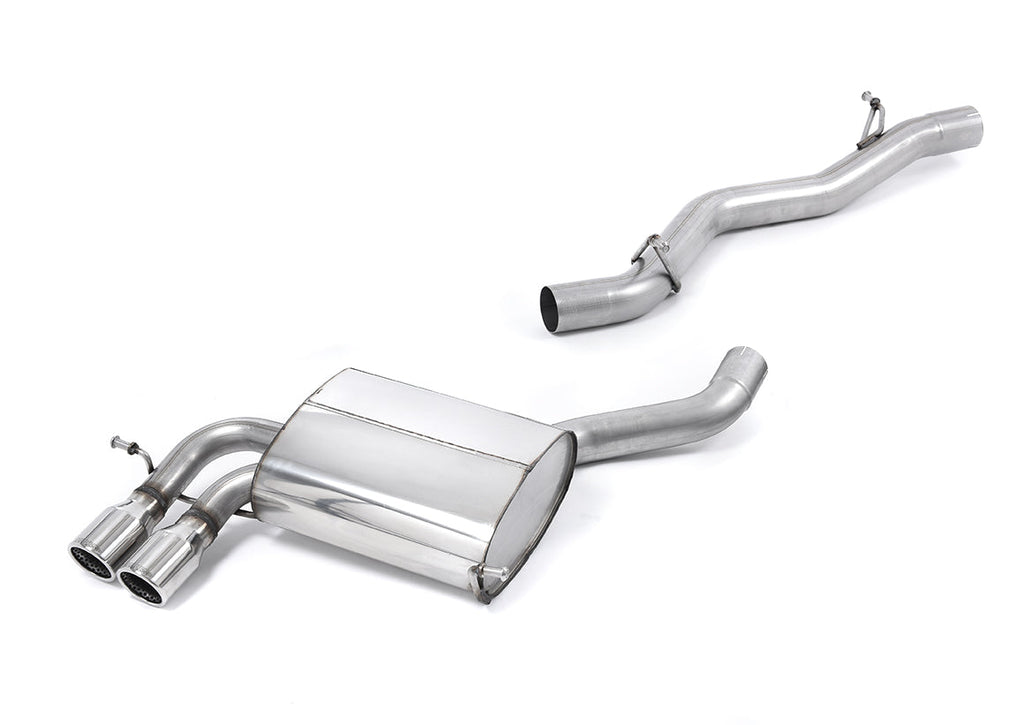 Milltek Sport - Cat Back Exhaust (Resonated or None Resonated) Audi S3 8P Sportback