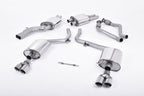 Milltek Sport - Cat Back Exhaust (Multiple Options) Audi S4 B8 3.0 V6