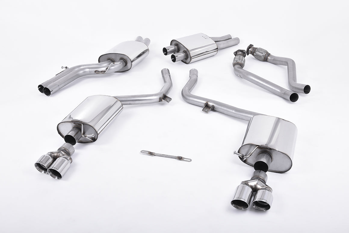 Milltek Sport - Cat Back Exhaust (Multiple Options) Audi S4 B8 3.0 V6