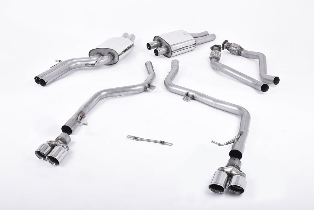 Milltek Sport - Cat Back Exhaust (Multiple Options) Audi S4 B8 3.0 V6