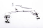 Milltek Sport - Cat Back Exhaust (Multiple Options) Audi A5 B8 (8T) 3.0TSi Multitronic / S Tronic