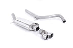 Milltek Sport - Audi A1 (8X) 1.4 TFSI S line 122PS Cat Back Exhaust (Multiple Options)