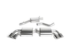 Milltek Cat Back Exhaust (Resonated or None Resonated) Audi TTS MK2