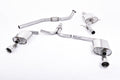 Milltek Sport - Cat Back Exhaust (Multiple Options) Audi A5 B8 (8T) Coupe S Line 2.0TFSI S Tronic