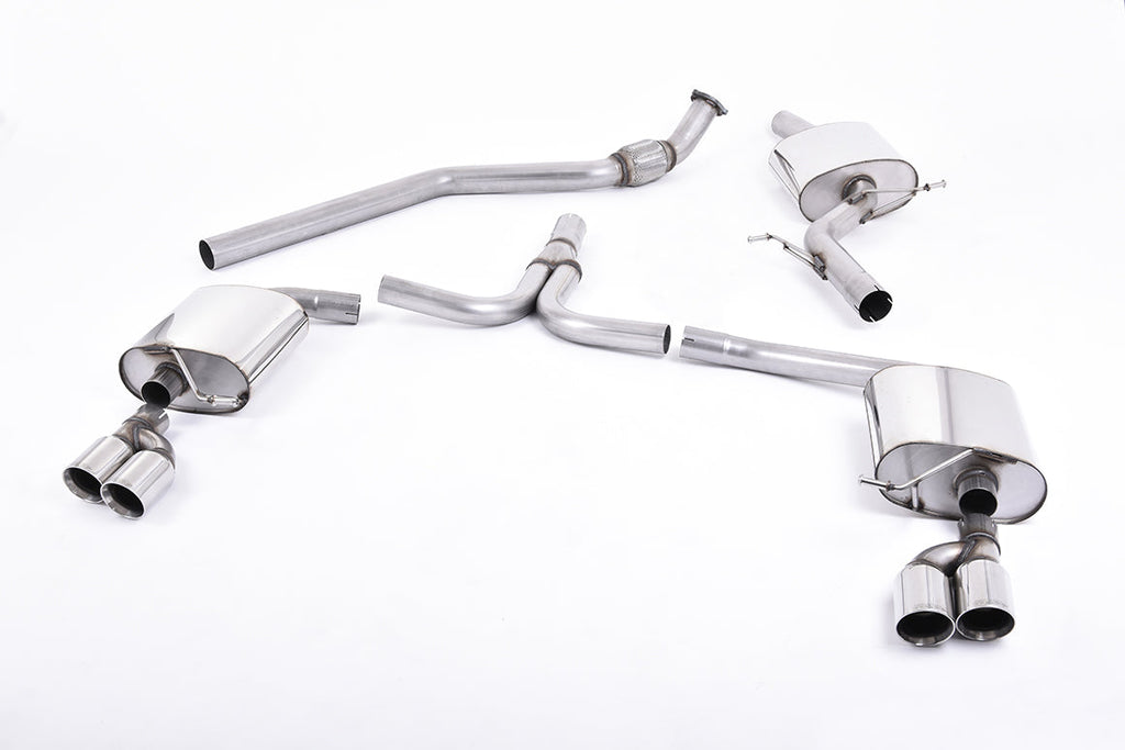 Milltek Sport - Cat Back Exhaust (Multiple Options) Audi A5 B8 (8T) Coupe S Line 2.0TFSI S Tronic
