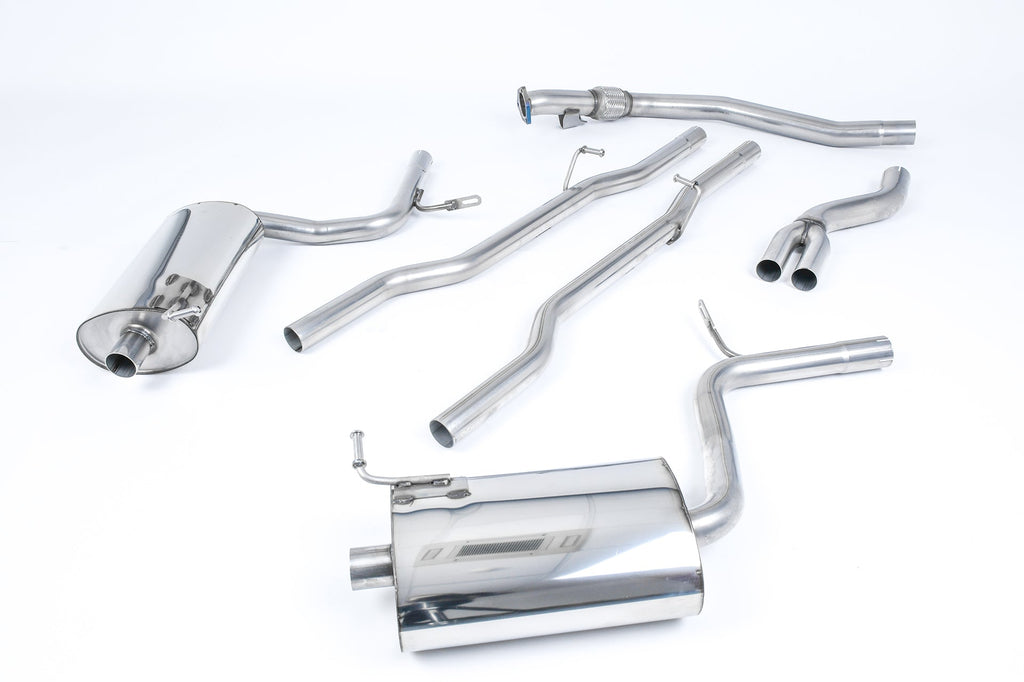 Milltek Sport - Cat Back Exhaust - Audi A4 B7 1.8T Quattro Saloon & Avant