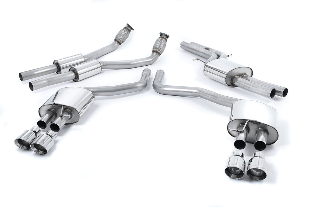 Milltek Sport - Cat Back Exhaust (Multiple Options) - Audi S6 C7 & S7 C7 Sportback