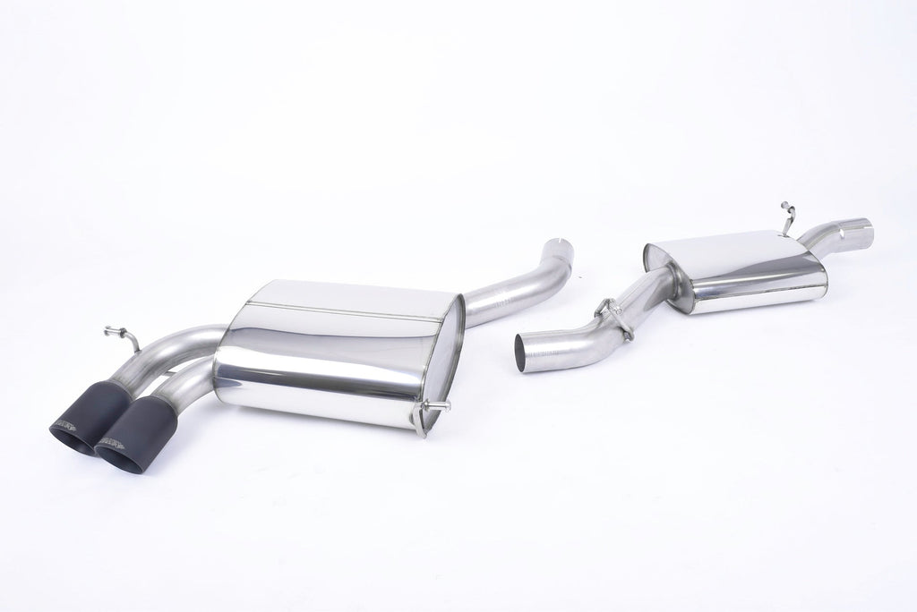Milltek Sport - Cat Back Exhaust (Resonated or None Resonated) Audi S3 8P 3-Door