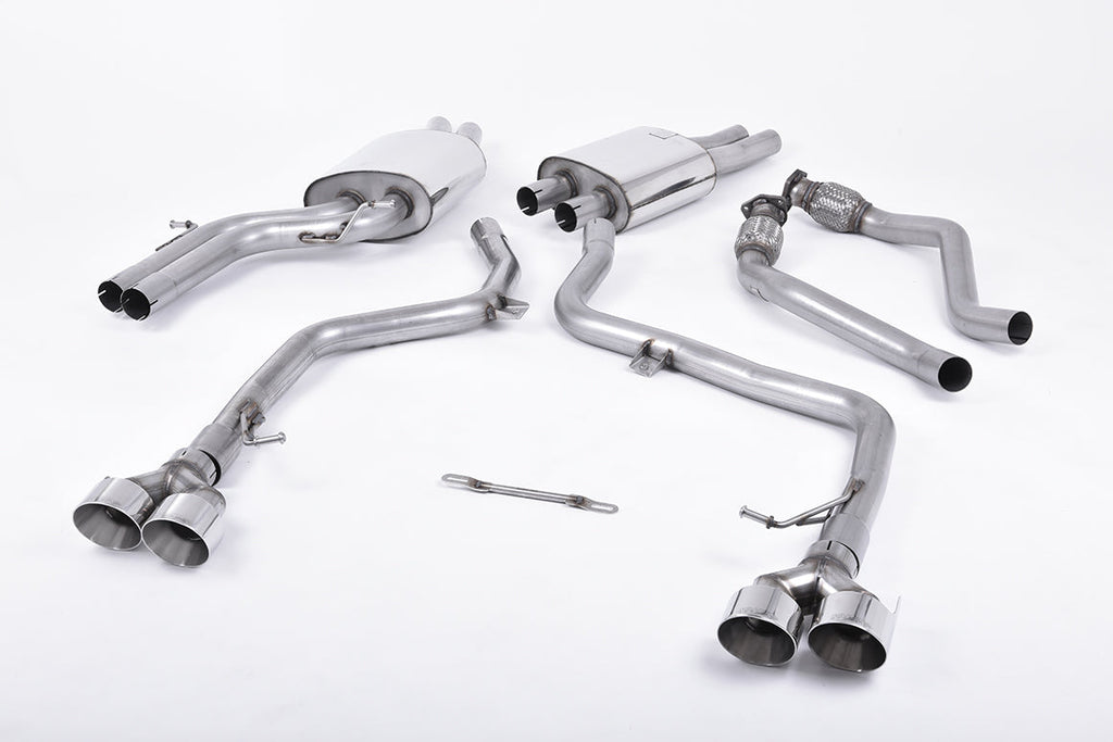 Milltek Sport - Cat Back Exhaust (Multiple Options) Audi S4 B8.5 3.0 V6