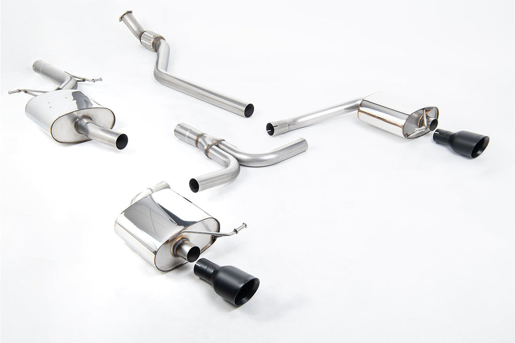 Milltek Sport - Cat Back Exhaust (Multiple Options) Audi A4 B8 2.0TFSI