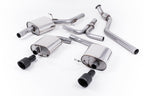 Milltek Sport - Cat Back Exhaust (Multiple Options) Audi A5 B8 (8T) Cabriolet & Coupe