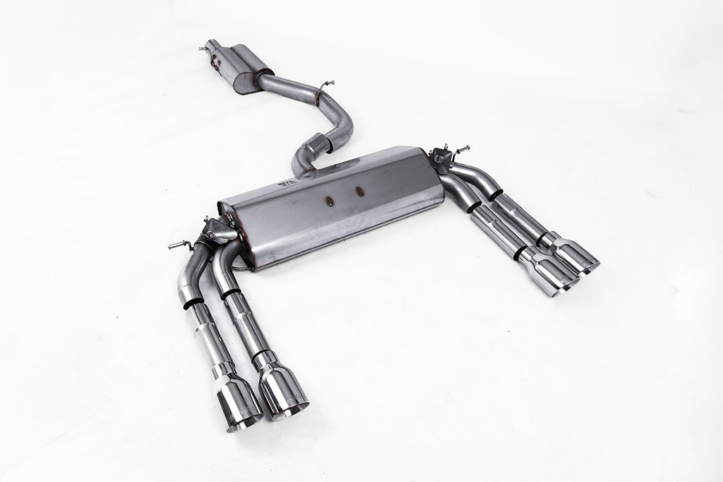 Milltek Sport - Cat Back Exhaust (Multiple Options) - Audi S3 8V / 8V2 (Without GPF) Saloon & Cabrio