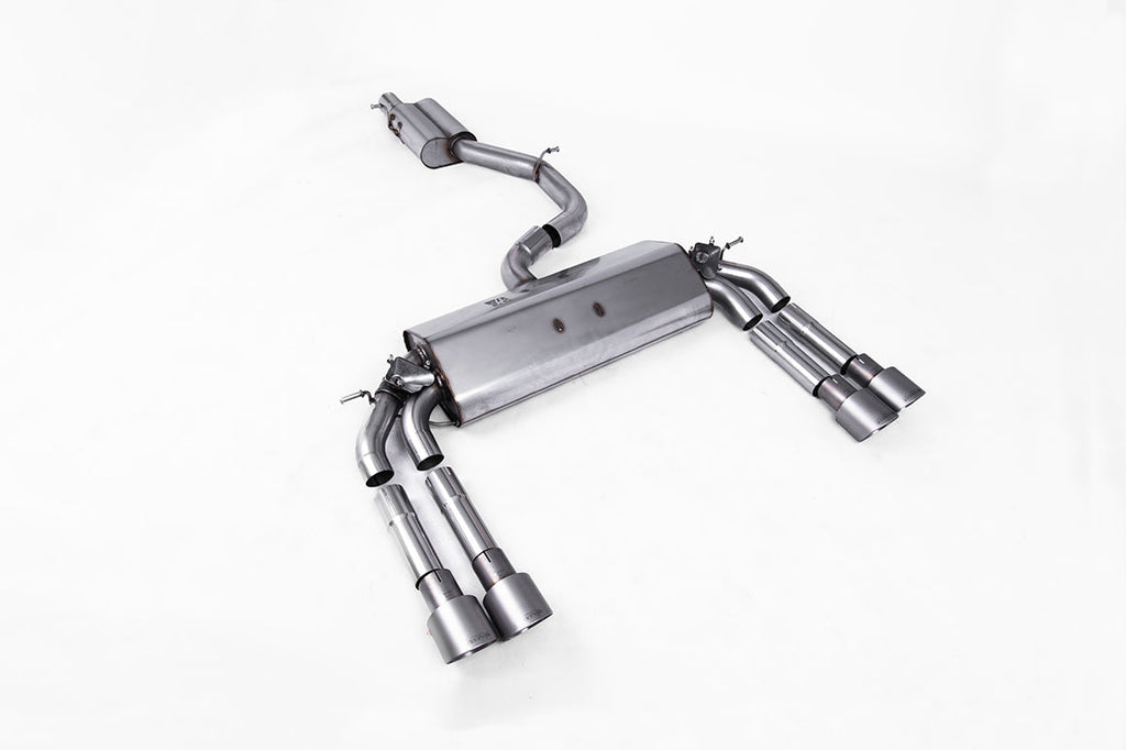 Milltek Sport - Cat Back Exhaust (Multiple Options) - Audi S3 8V / 8V2 (Without GPF) Saloon & Cabrio