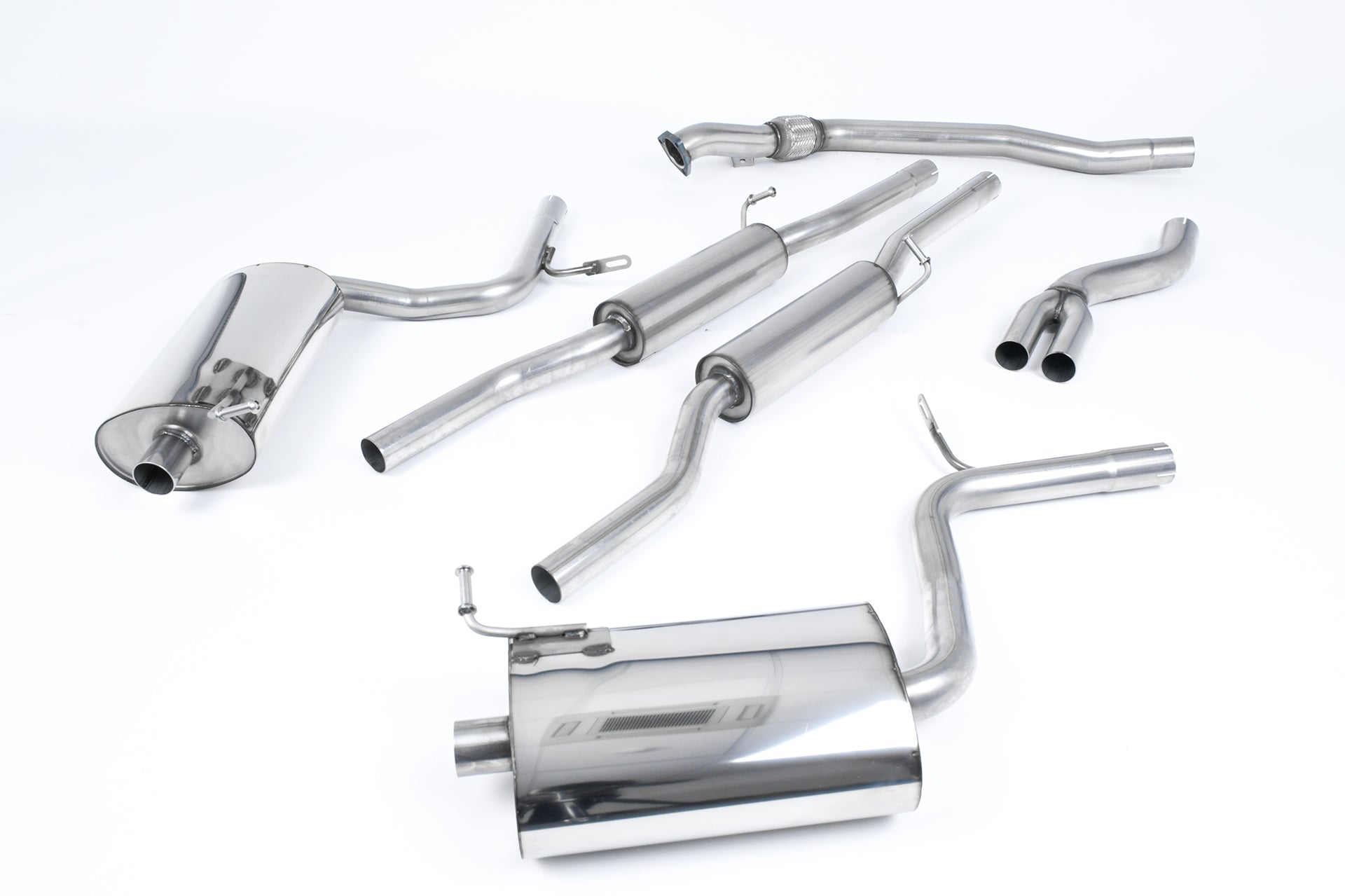 MIlltek Sport - Cat Back Exhaust (Multiple Options) Audi A4 B7 2.0TFSi Quattro & DTM
