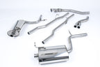 MIlltek Sport - Cat Back Exhaust (Multiple Options) Audi A4 B7 2.0TFSi Quattro & DTM