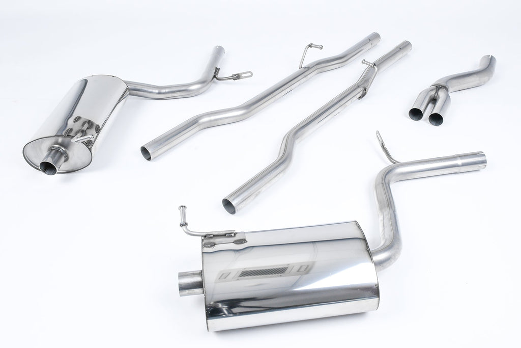MIlltek Sport - Cat Back Exhaust (Multiple Options) Audi A4 B7 2.0TFSi Quattro & DTM