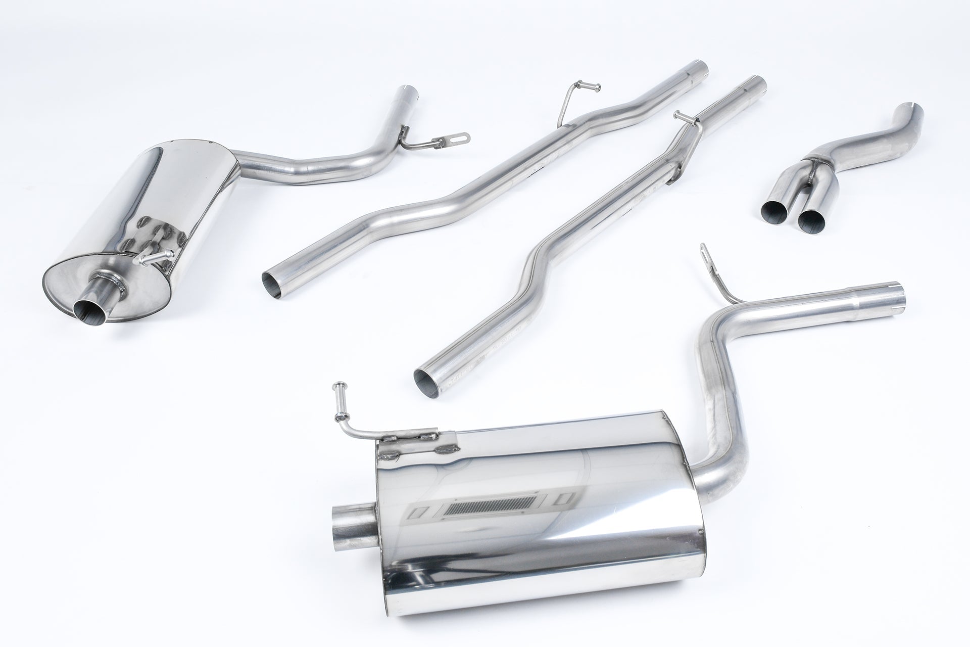 MIlltek Sport - Cat Back Exhaust (Multiple Options) Audi A4 B7 2.0TFSi Quattro & DTM