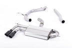 MILLTEK SPORT - DPF BACK EXHAUST - AUDI A3 8P 2.0 TDI 3 DOOR (MULTIPLE OPTIONS)