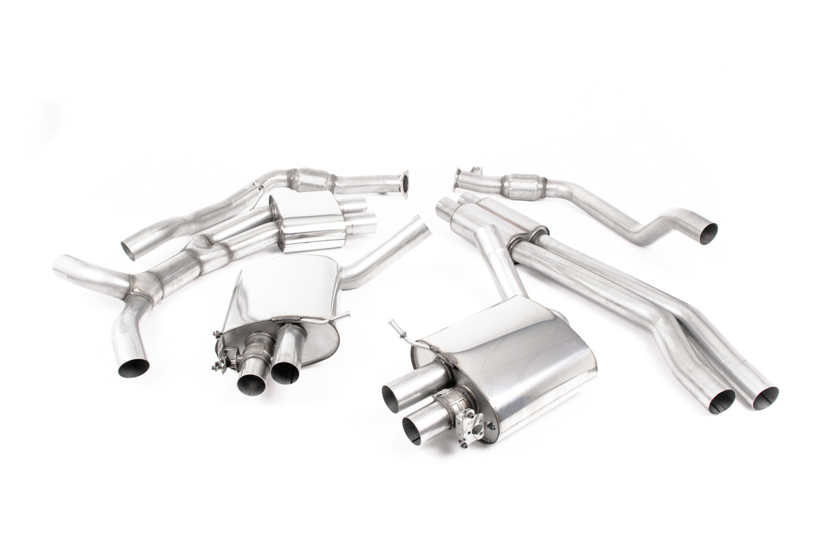 Milltek Sport - GPF Back Exhaust (Multiple Options) Audi RS4 B9 2.9 V6 Avant (GPF Model)