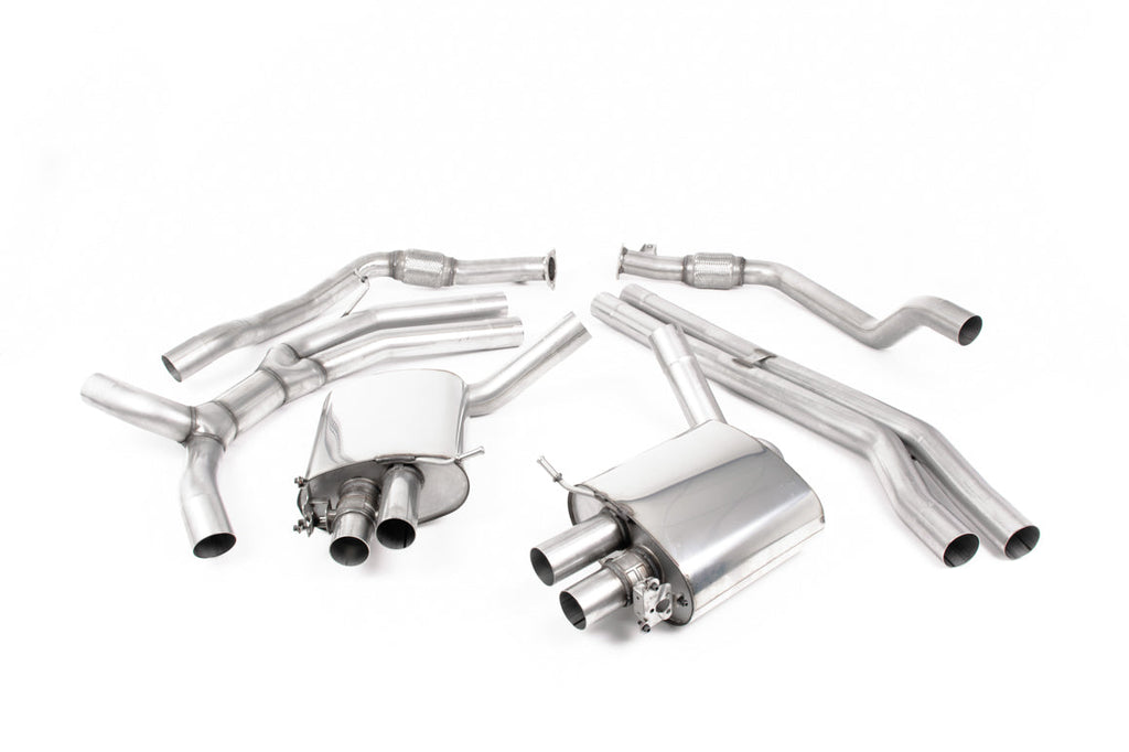 Milltek Sport - GPF Back Exhaust (Multiple Options) Audi RS4 B9 2.9 V6 Avant (GPF Model)