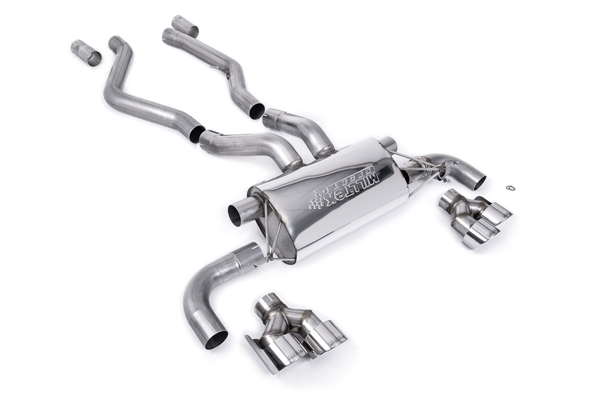 Milltek Sport - GPF/Axel Back Exhaust (Multiple Options) BMW 3 Series M340i G20 & G21