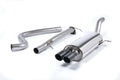 Milltek Ford Fiesta Mk7 ST 1.6L EcoBoost (182PS & 200PS) (13-19) Cat-Back Exhaust – Race System- Non Resonated- Cerakote Black Tips – SSXFD133