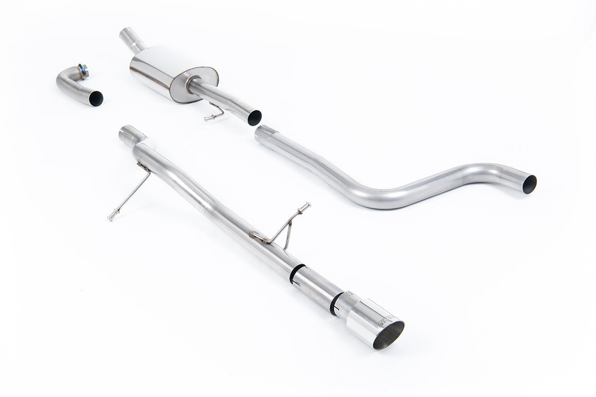 Milltek Sport - Cat Back Exhaust (Multiple Options) MK8 Fiesta 1.0 EcoBoost St Line (None GPF)