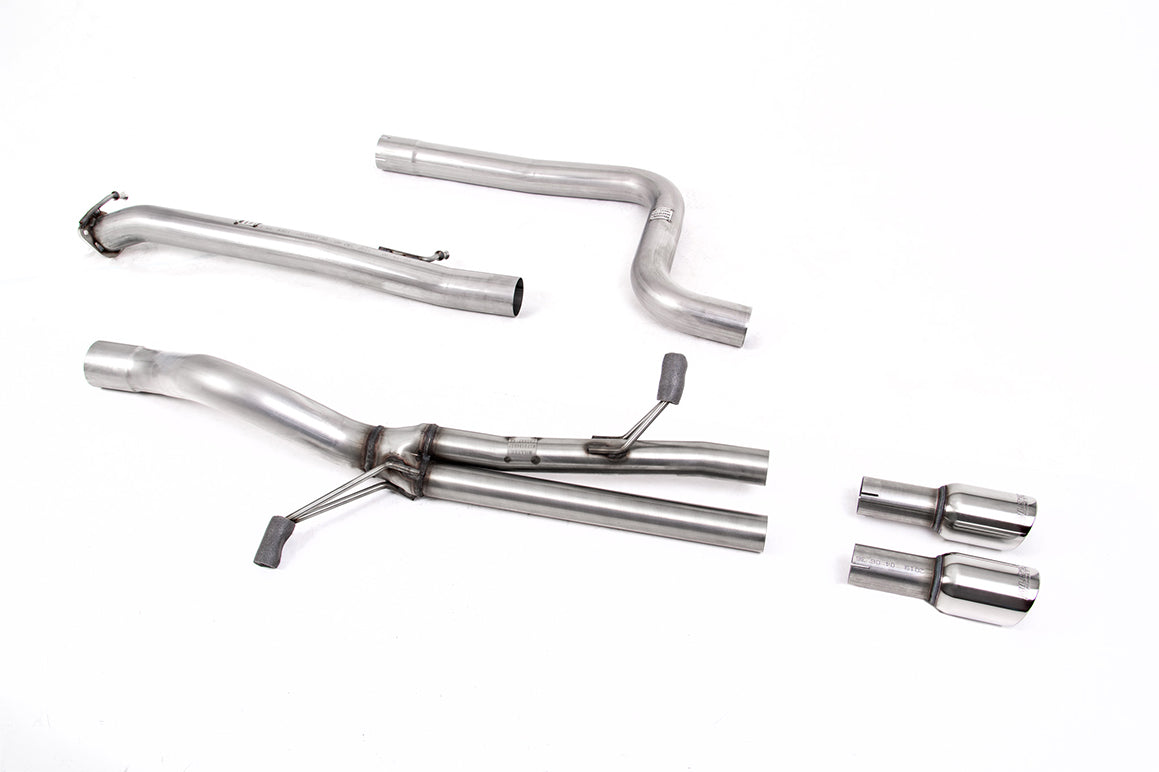 Milltek Sport - Cat Back Exhaust (Multiple Options) - Fiesta MK7 ST180 (5 Door American Version Only)