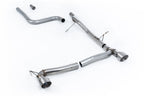 Milltek Sport - GPF Back Exhaust (RS Look) Ford Fiesta MK8 1.0 EcoBoost ST Line (WITH GPF)