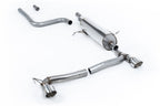 Milltek Sport - GPF Back Exhaust (RS Look) Ford Fiesta MK8 1.0 EcoBoost ST Line (WITH GPF)