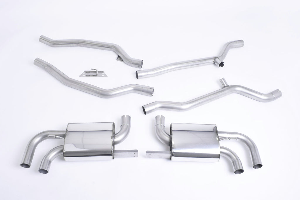 Milltek Sport - Porsche Cayenne 958 Turbo 4.8 V8 (Pre-Facelift) Cat Back Exhaust System (Multiple Options)