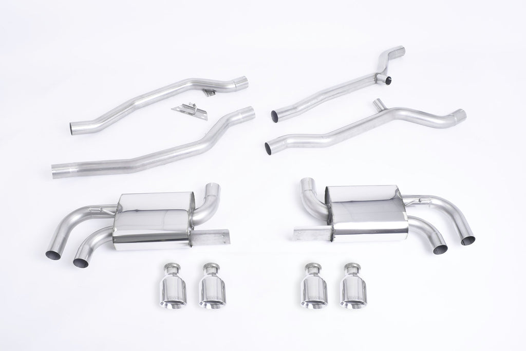 Milltek Sport - Porsche Cayenne 958 Turbo 4.8 V8 (Pre-Facelift) Cat Back Exhaust System (Multiple Options)