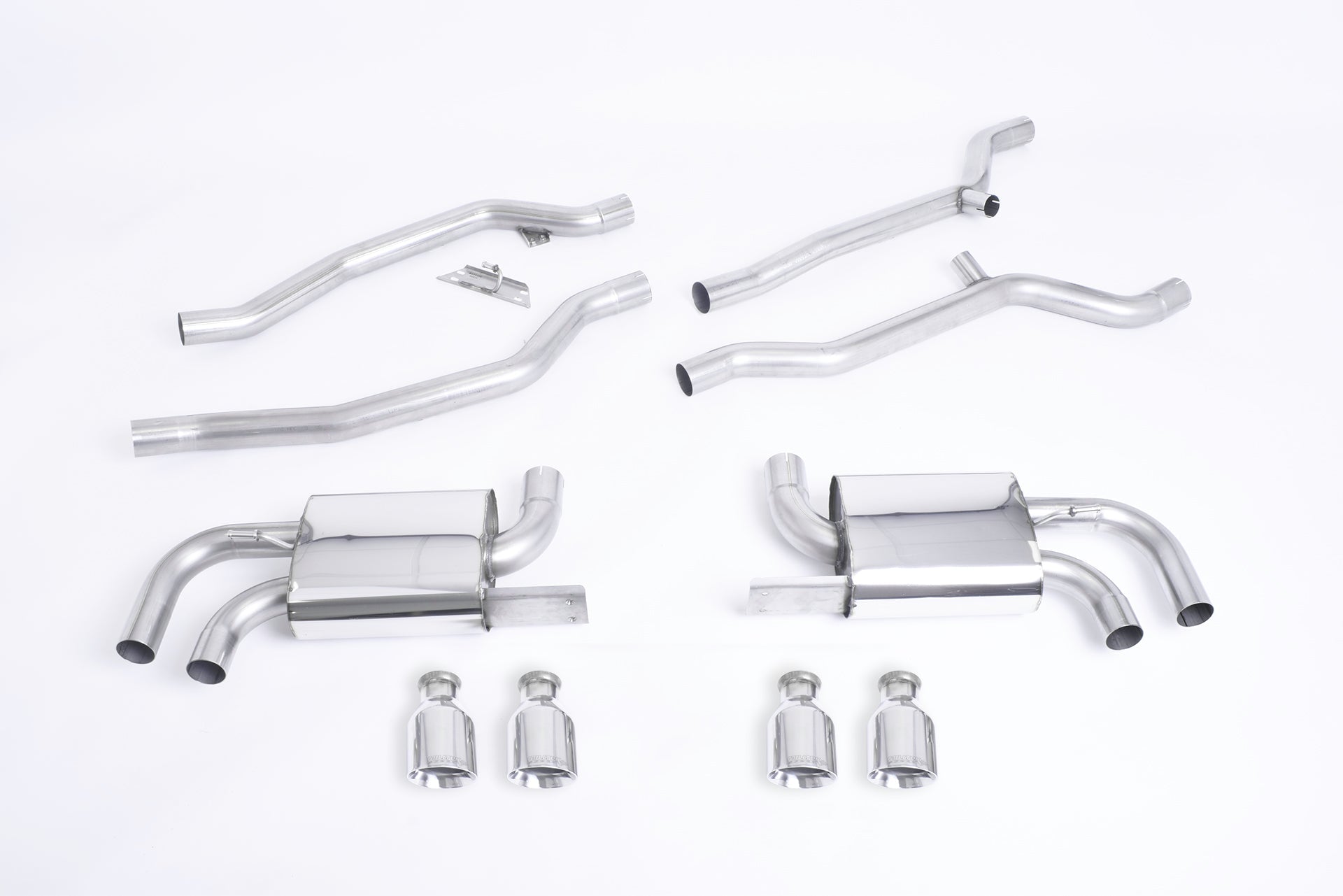 Milltek Sport - Porsche Cayenne 958 Turbo 4.8 V8 (Pre-Facelift) Cat Back Exhaust System (Multiple Options)