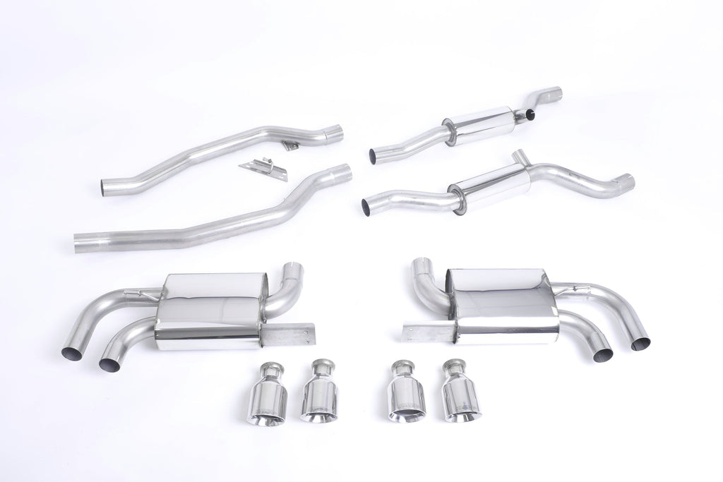 Milltek Sport - Porsche Cayenne 958 Turbo 4.8 V8 (Pre-Facelift) Cat Back Exhaust System (Multiple Options)