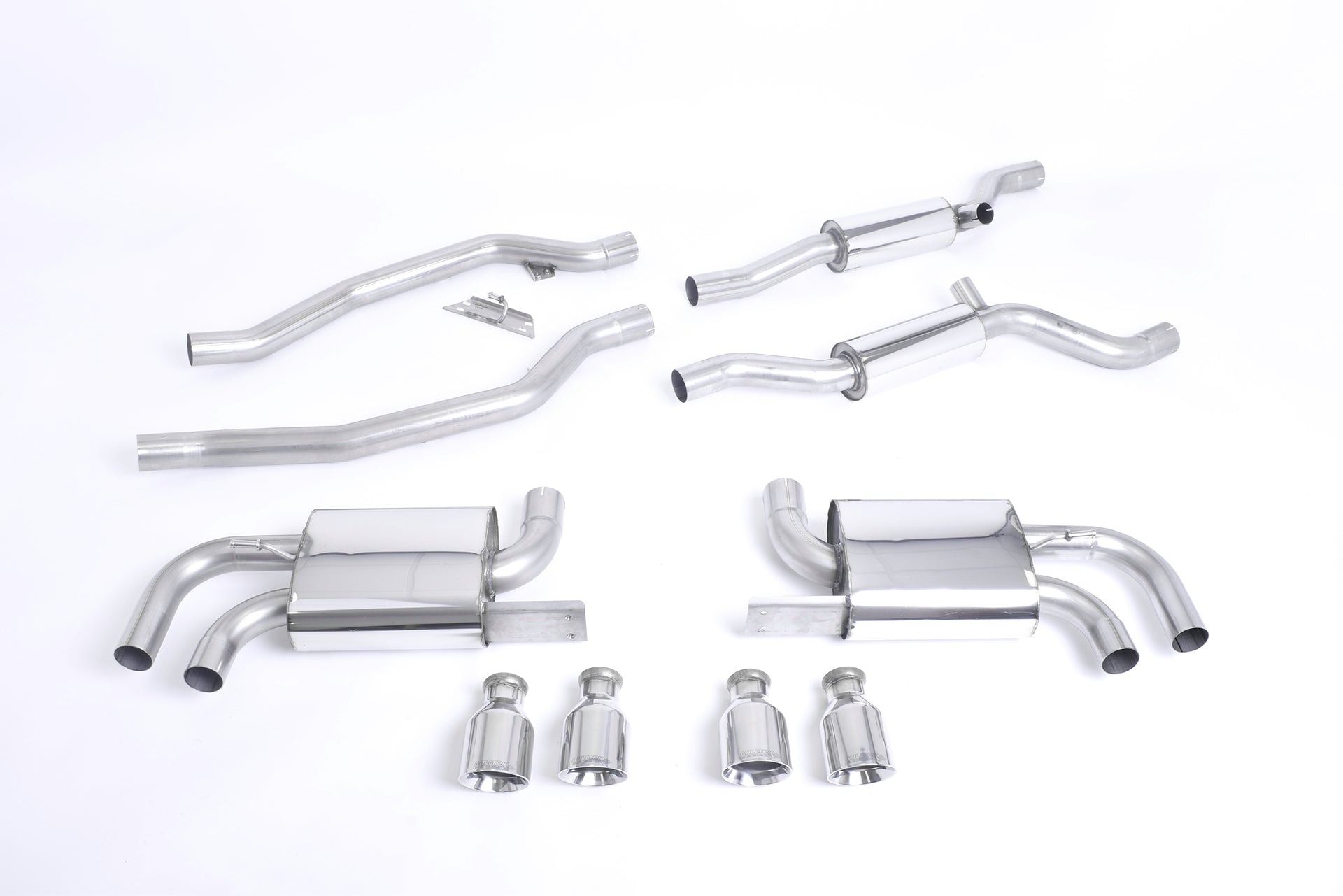 Milltek Sport - Porsche Cayenne 958 Turbo 4.8 V8 (Pre-Facelift) Cat Back Exhaust System (Multiple Options)