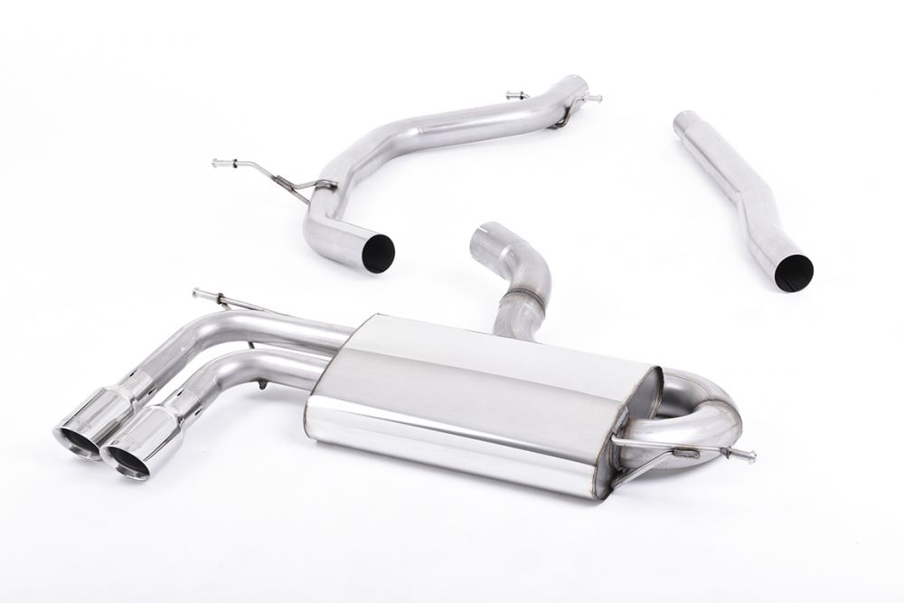 Milltek Sport - Audi A3 8P 1.8 TSI 2WD 3-Door - Cat Back Exhaust (Multiple Options)