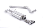 Milltek Sport - Cat Back Exhaust (Multiple Options) For Audi A1 8X 1.4TFSI (150 & 185PS) & VW Polo GTI MK5 1.4TSI