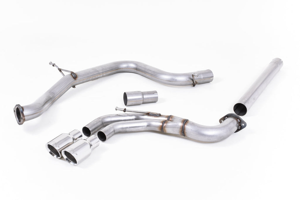 Milltek Sport - Cat Back Exhaust (Multiple Options) Golf MK7 GTD (2013-2016)