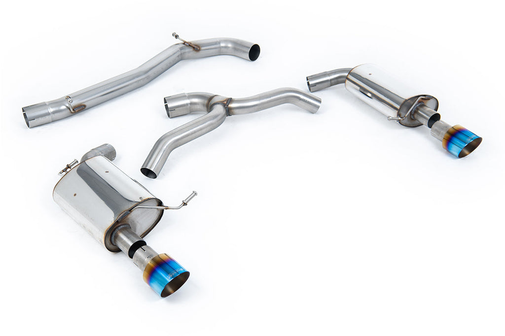 Milltek Sport - Cat Back Exhaust (Multiple Options) - Golf MK7 2.0 TFSi Alltrack / Estate / Station Wagon / Combi
