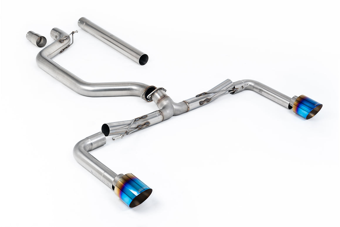 Milltek Sport - VW Golf MK8 & MK8.5 GTi Clubsport - GPF Back Exhaust System (Multiple Options) (Copy)