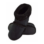 Mens Soft Plush Lined Memory Foam Slipper Booties (6 Sizes)
