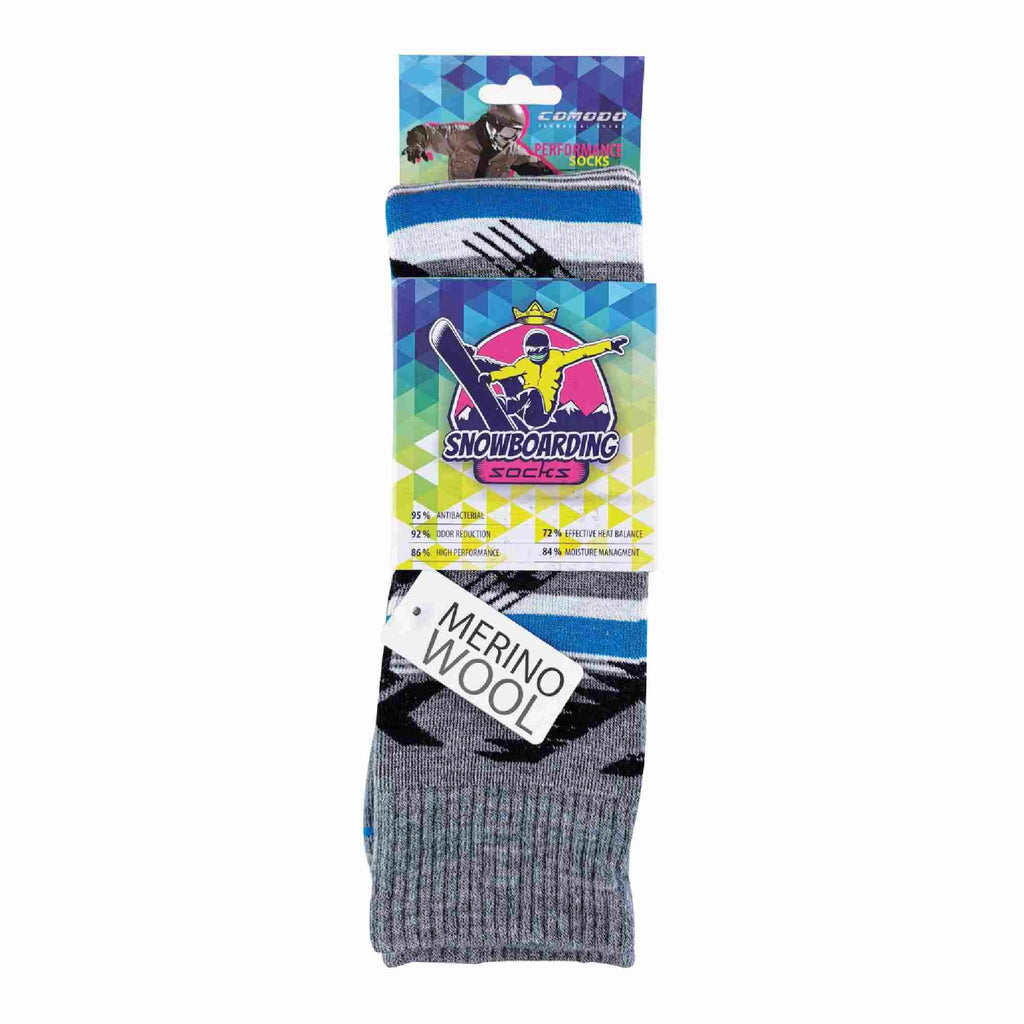 1 Pack Unisex Sport Technical Snowboard Socks