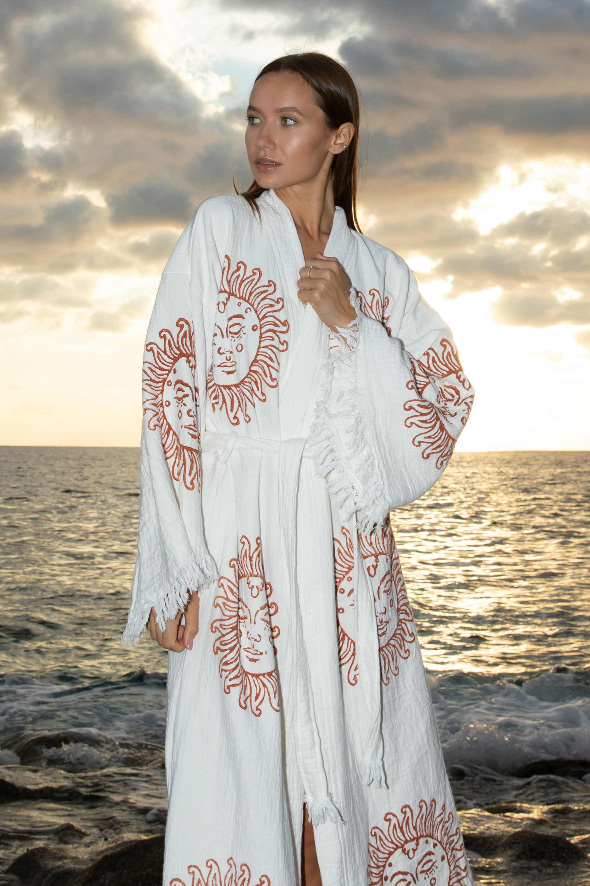 SUN GODDESS Organic Cotton Kimono