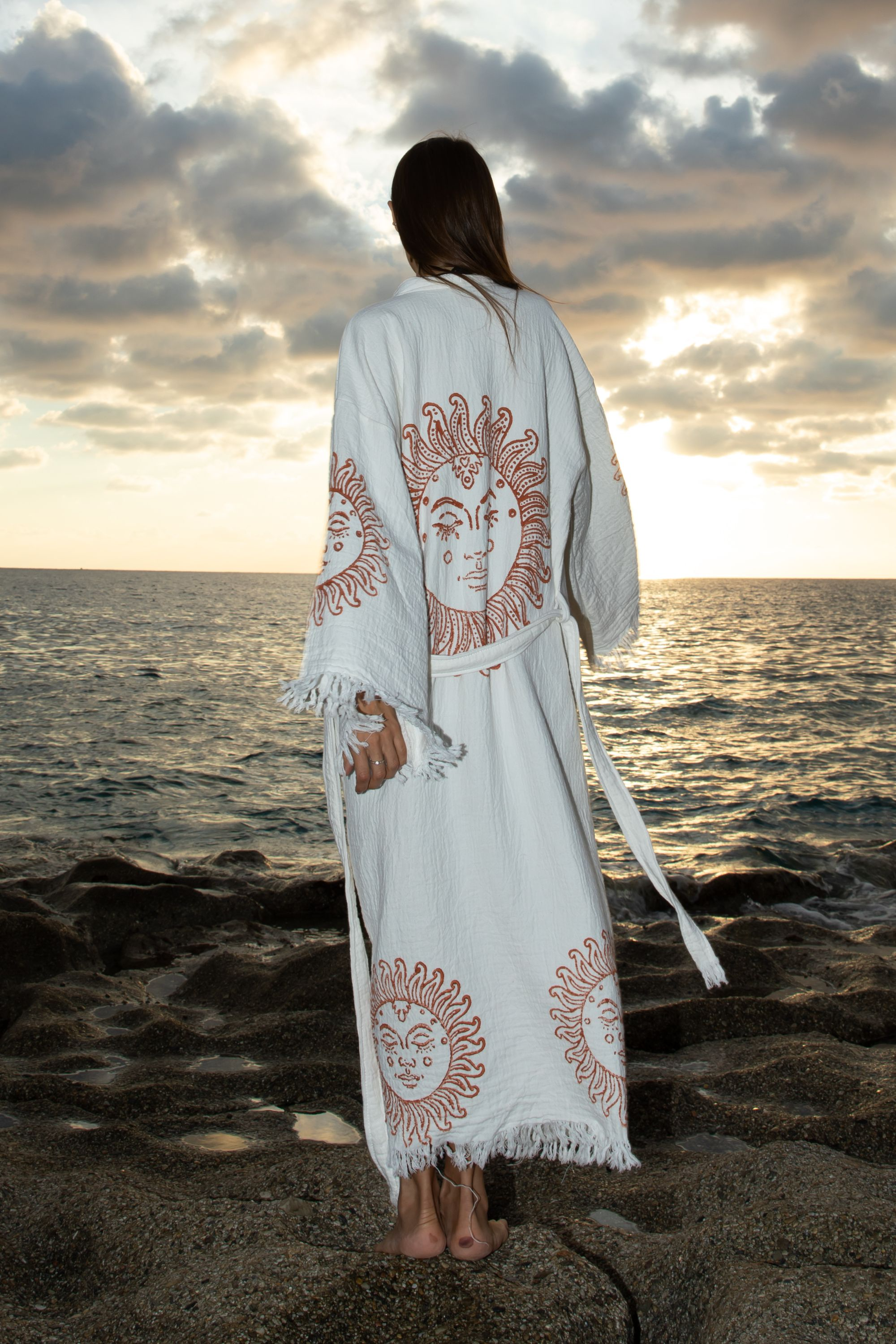 SUN GODDESS Organic Cotton Kimono