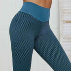 Women Leggings - SVOKOR High Waist Dot Activewear, Seamless Booty Lifting, Ankle-Length