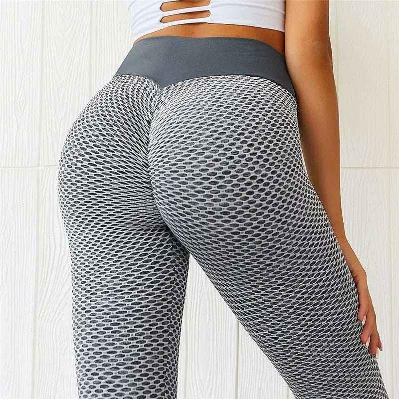 Women Leggings - SVOKOR High Waist Dot Activewear, Seamless Booty Lifting, Ankle-Length
