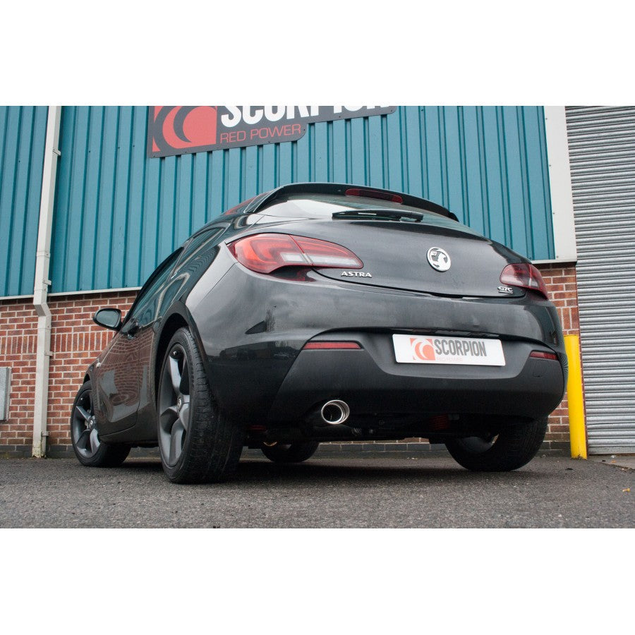 Scorpion Exhausts - Vauxhall Astra GTC 1.4 Turbo - Non-resonated cat-back system