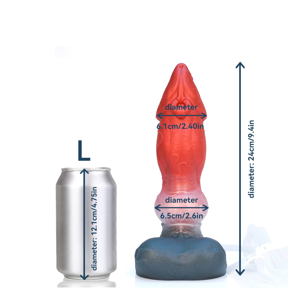 SWISOK Fenrir - Squirting Dildo - Fantasy Knot Dildo