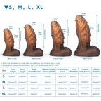 SWISOK Morgon - Fantasy Ejaculating Dildo - Squirting Dildo - 4 Sizes