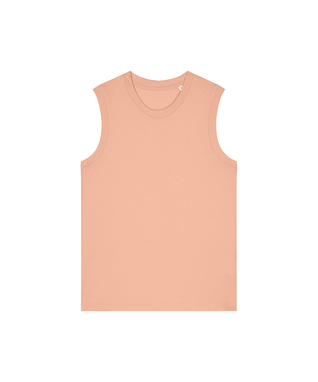 Organic High Neck Tank Top: Womens